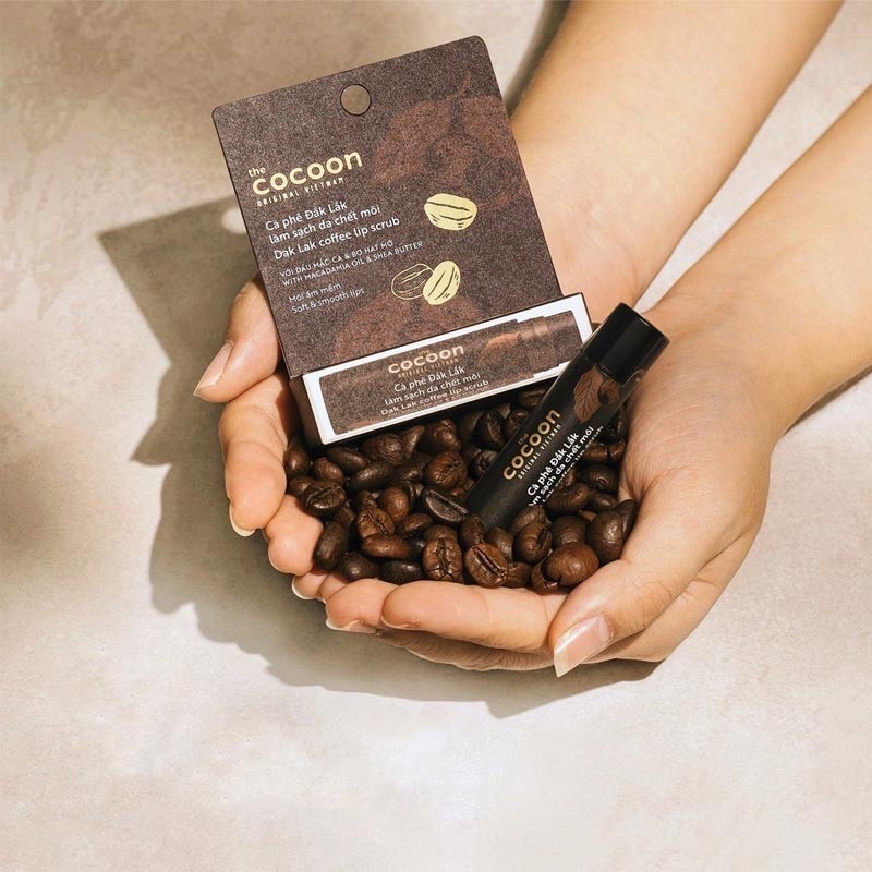 Tẩy Tế Bào Chết Môi Cocoon Dak Lak Coffee Lip Scrub 5g