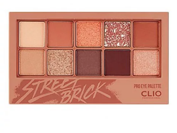 Phấn Mắt Clio Pro Eye Palette 04 Street Brick