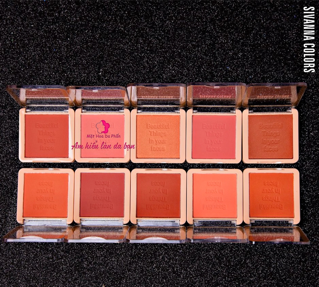 Phấn Má Hồng Sivanna In The Peach Pro Cheek HF6038 #06