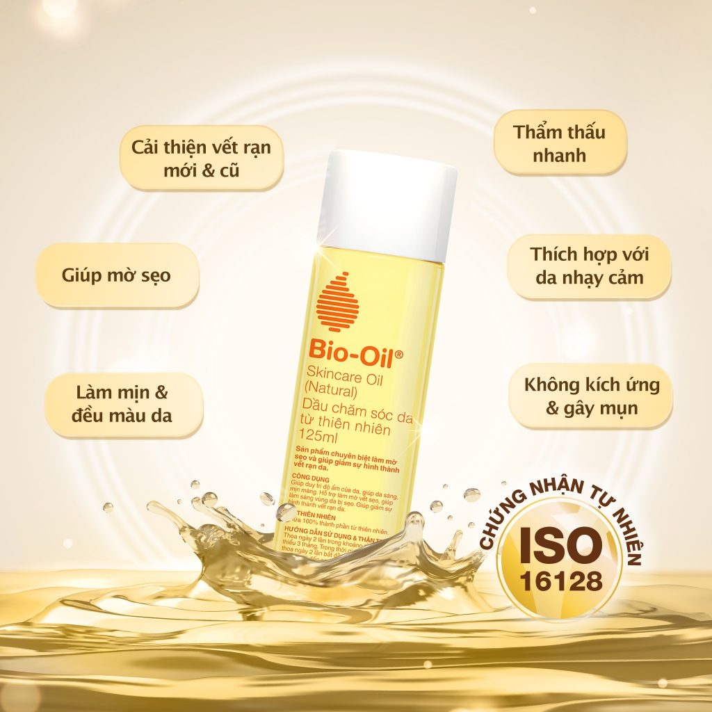 Dầu Dưỡng Da Bio Oil Natural Chăm Sóc Da 125ml