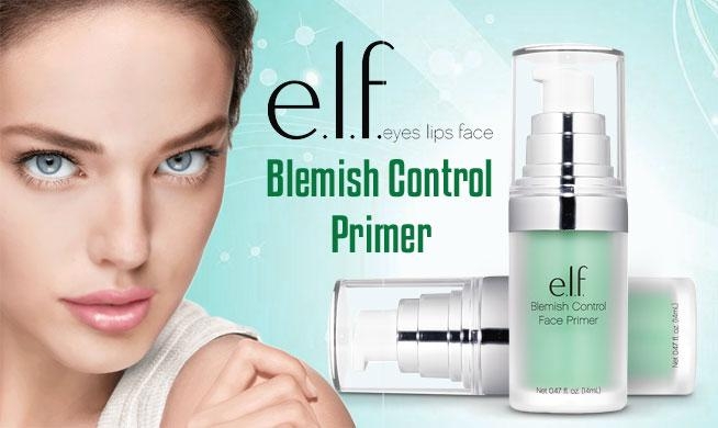 Kem Lót E.L.F Face Primer Clear 14ml #Blemish Control (Xanh Đậm)