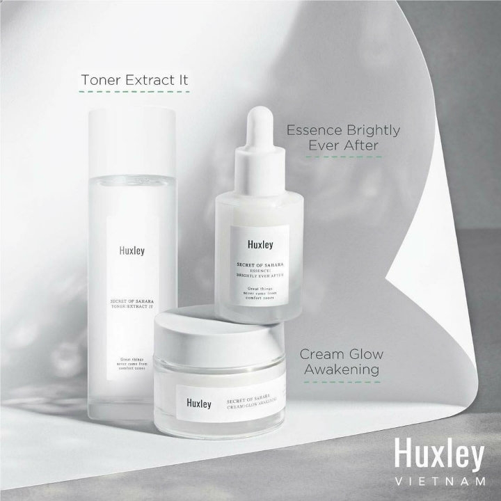 Set Huxley Dưỡng Trắng 3 món