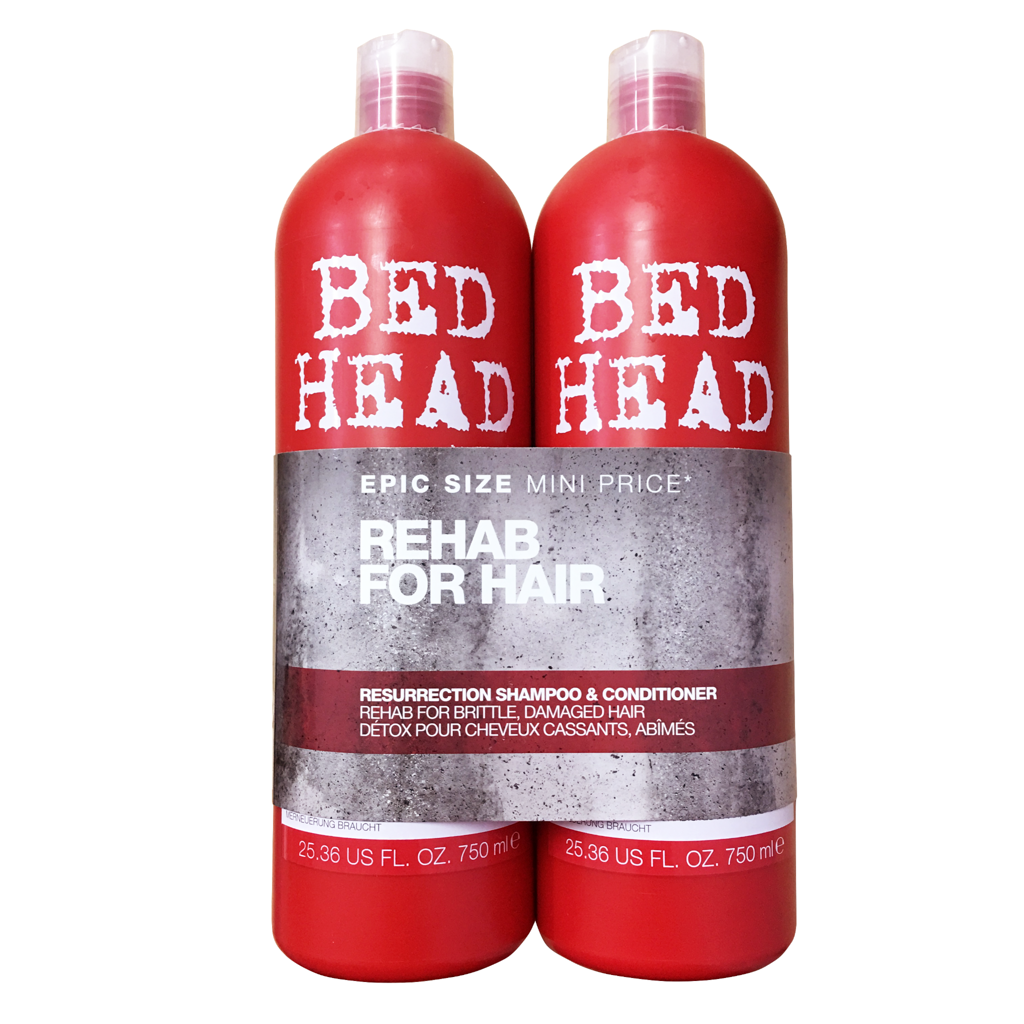 Bộ Gội Xả Tigi Haircare Bed Head Rehab For Hair Shampoo and Conditioner (750ml)