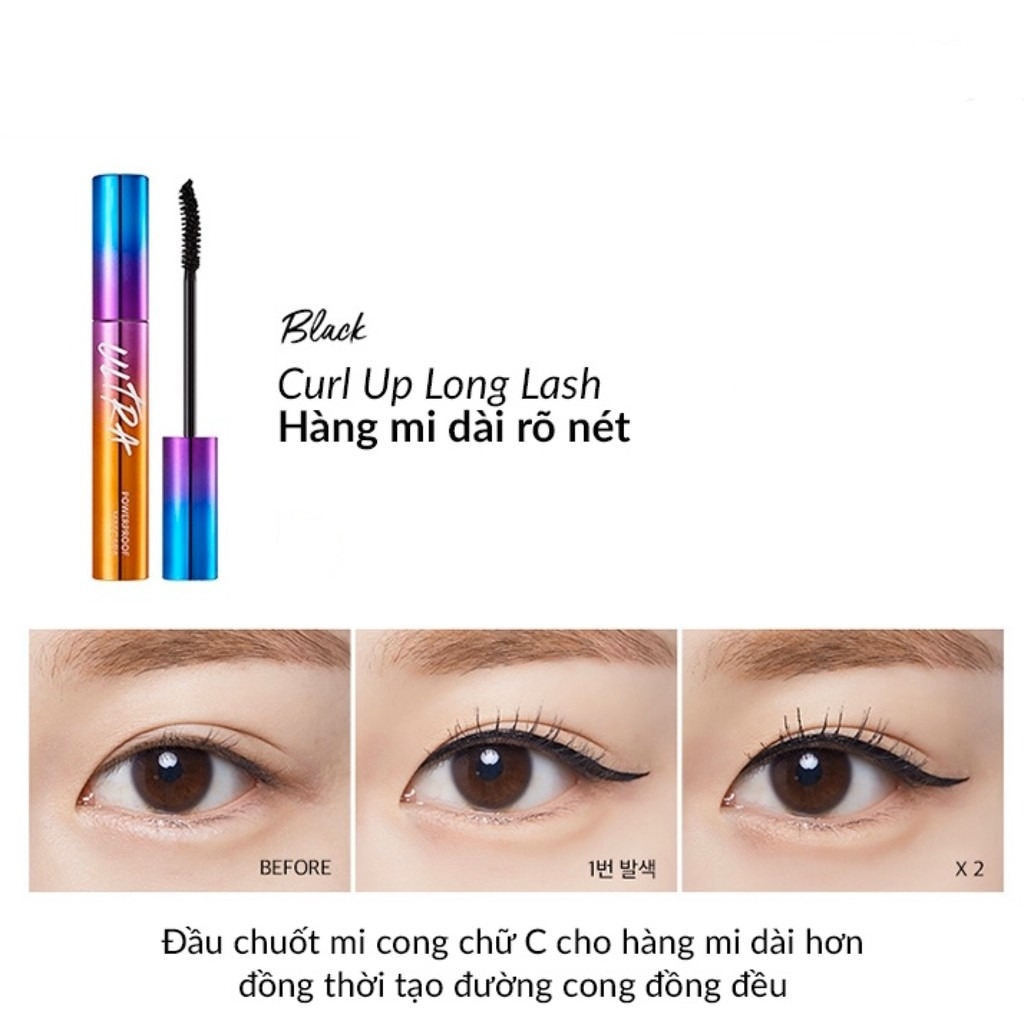 Missha Ultra PowerProof Mascara Curling & Lengthening