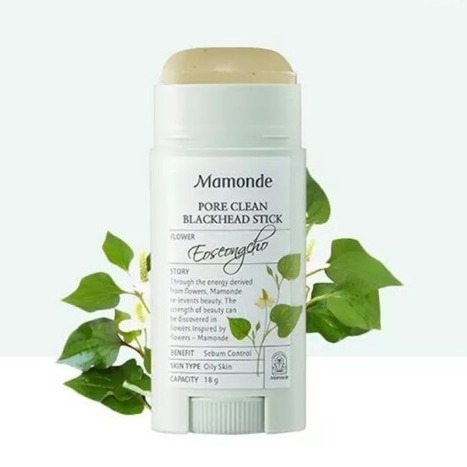 Thanh Lăn Trị Mụn Đầu Đen Mamonde Pore Clean Blackhead Eoseongcho 18Gr