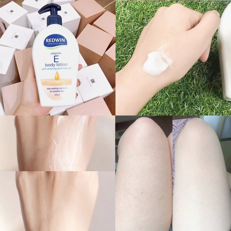 Sữa Dưỡng Thể Redwin Vitamin E Body Lotion With Evening Primrose Oil 400ml