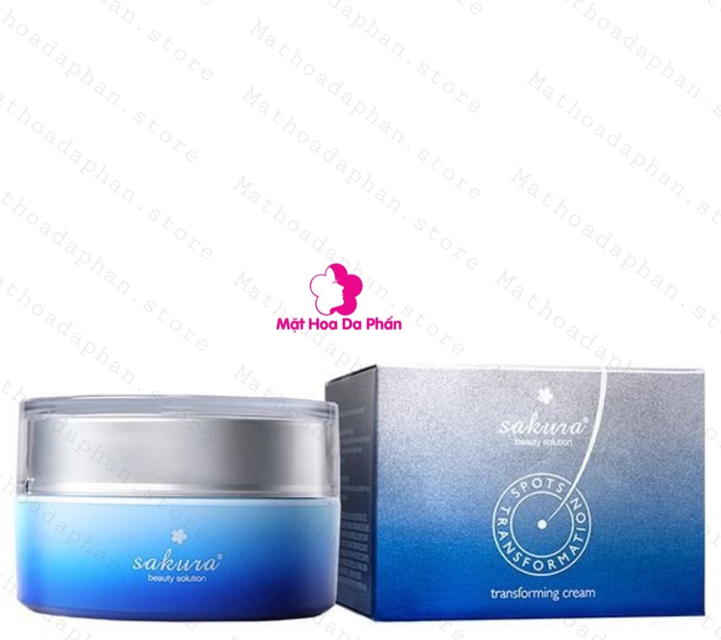 Kem Trị Nám Trắng Da Cao Cấp Ban Đêm Sakura Transforming Cream 30g