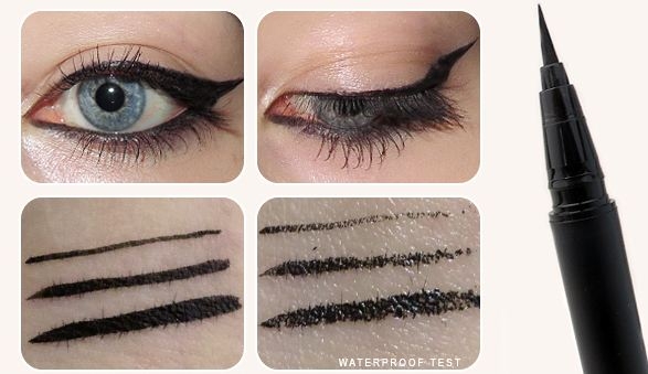 Kẻ Mắt Karadium Waterproof Eyeliner Pen Black