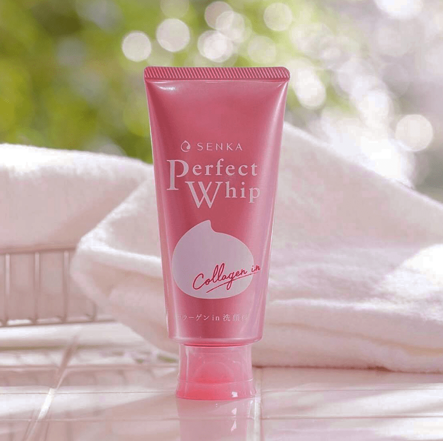 Sữa Rửa Mặt Senka Perfect Whip Collagen In [ New ] 120g