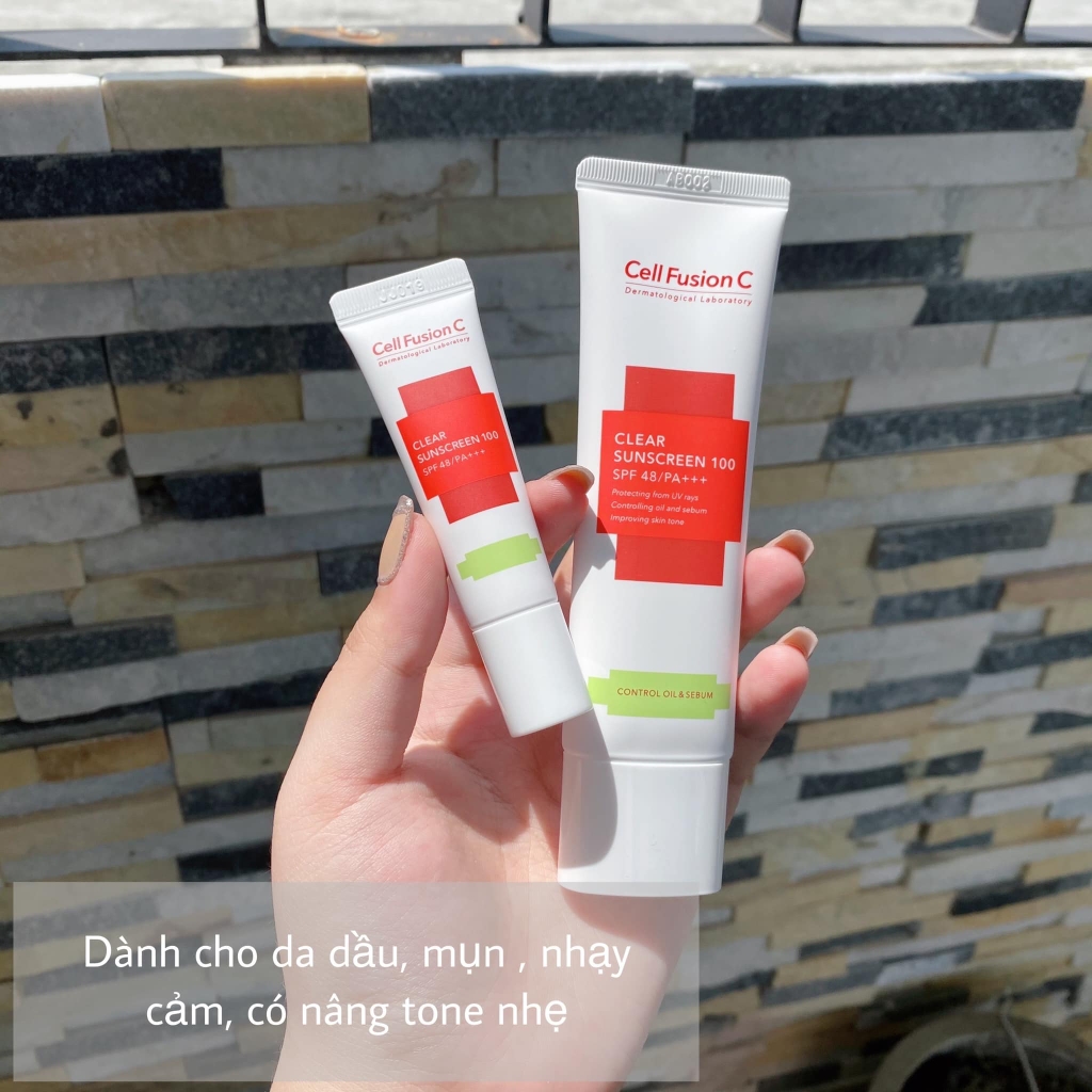 Chống Nắng Cell Fusion C Clear Suncreen 50ML