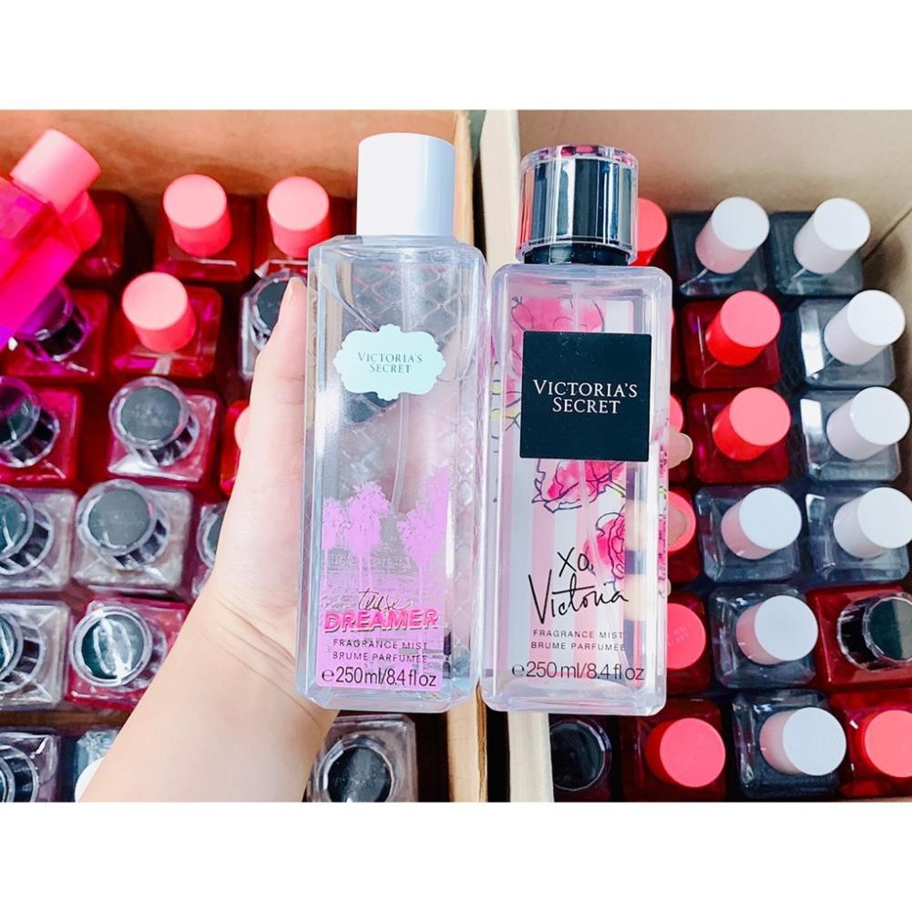 Xịt Thơm Cơ Thể Body Mist Victoria's Secret - Tease Dreamer Fragrance Mist 250ml (Chai Vuông)