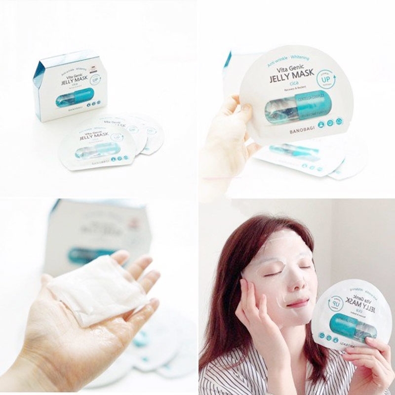 Mặt Nạ  Banobagi Vita Genic Jelly Mask Cica  Soothe & Moisture 30ml