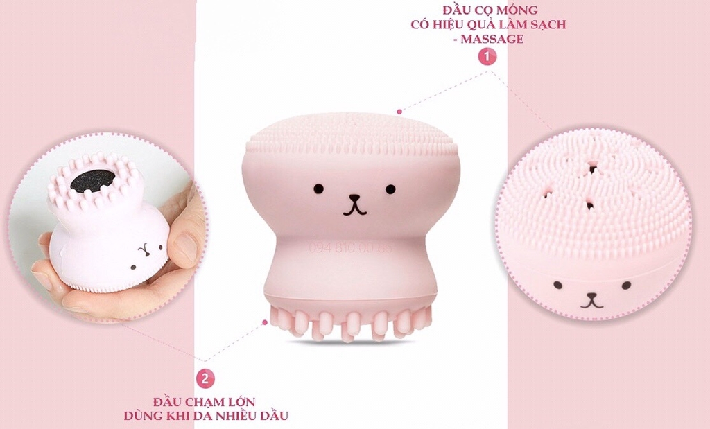 ACC Silicon Rửa Mặt Etude House Jellyfish