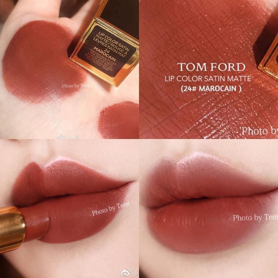 Son Tom Ford Lip Color Satin Matte #24 Marocain