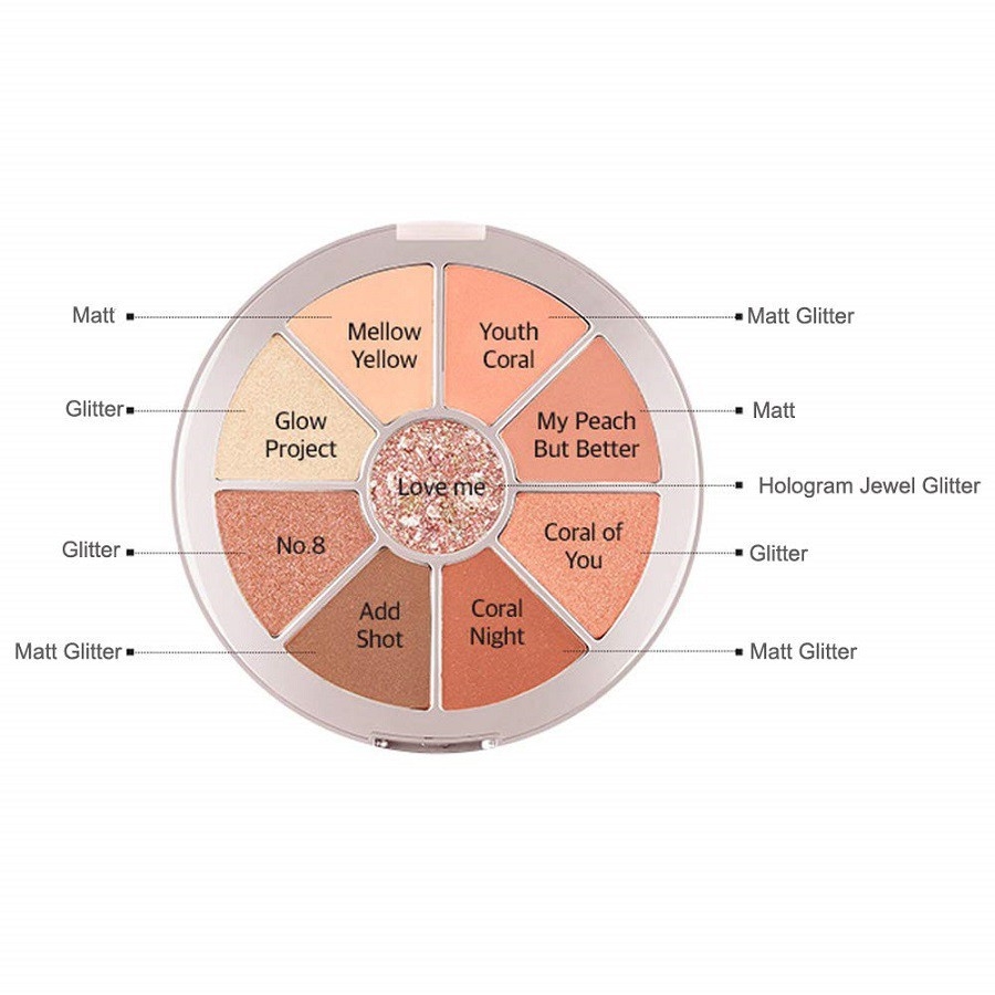 Phấn Mắt Missha Glow Edition Color Filter Shadow Palette