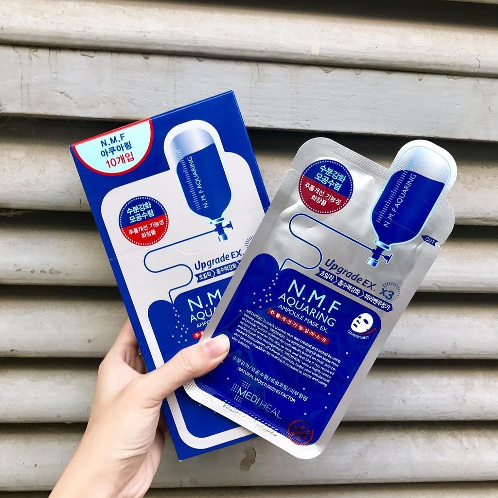 Mặt Nạ Cấp Ẩm Mediheal N.M.F Aquaring Ampoule Mask Ex 27ml
