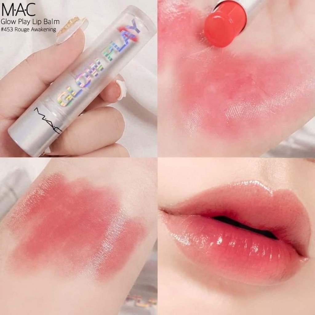 Son Dưỡng MAC Glow Play Lip Balm #453 Rouge Awakening