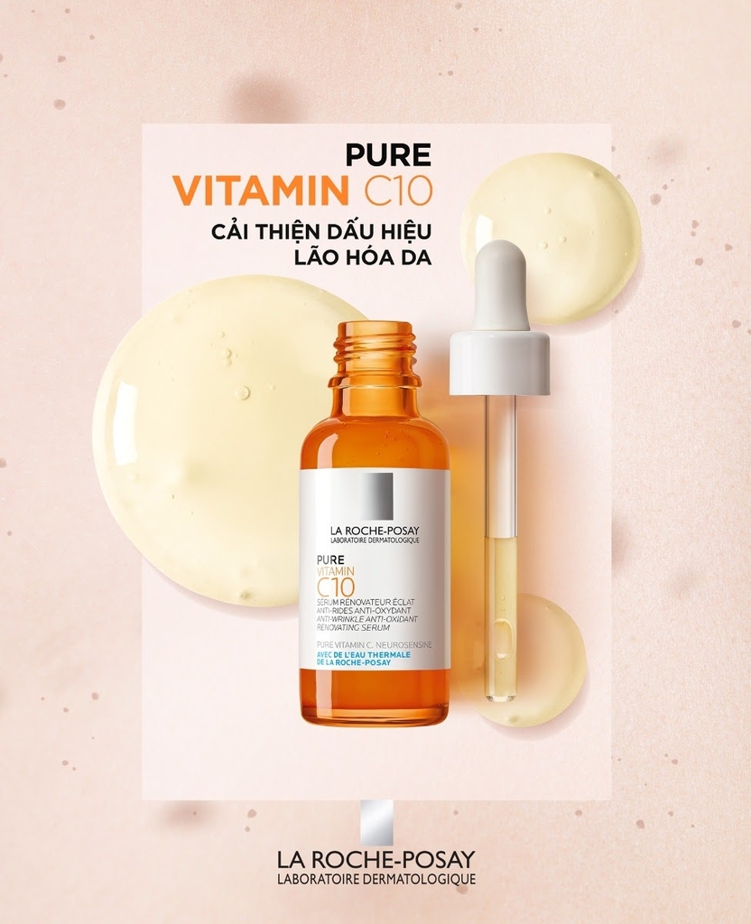 Dưỡng Chất Giúp Cải Thiện Và Làm Sáng Da La Roche-Posay Pure Vitamin C10 30ml