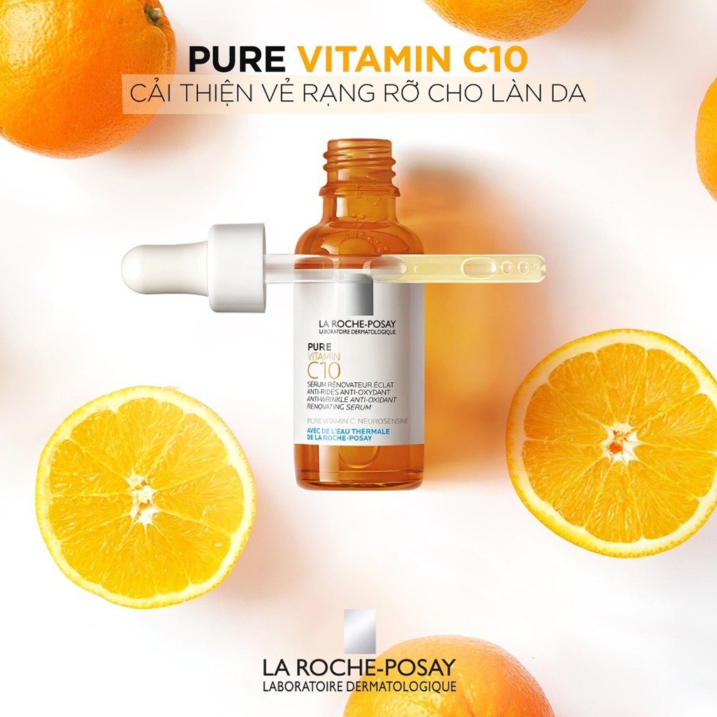 Dưỡng Chất Giúp Cải Thiện Và Làm Sáng Da La Roche-Posay Pure Vitamin C10 30ml