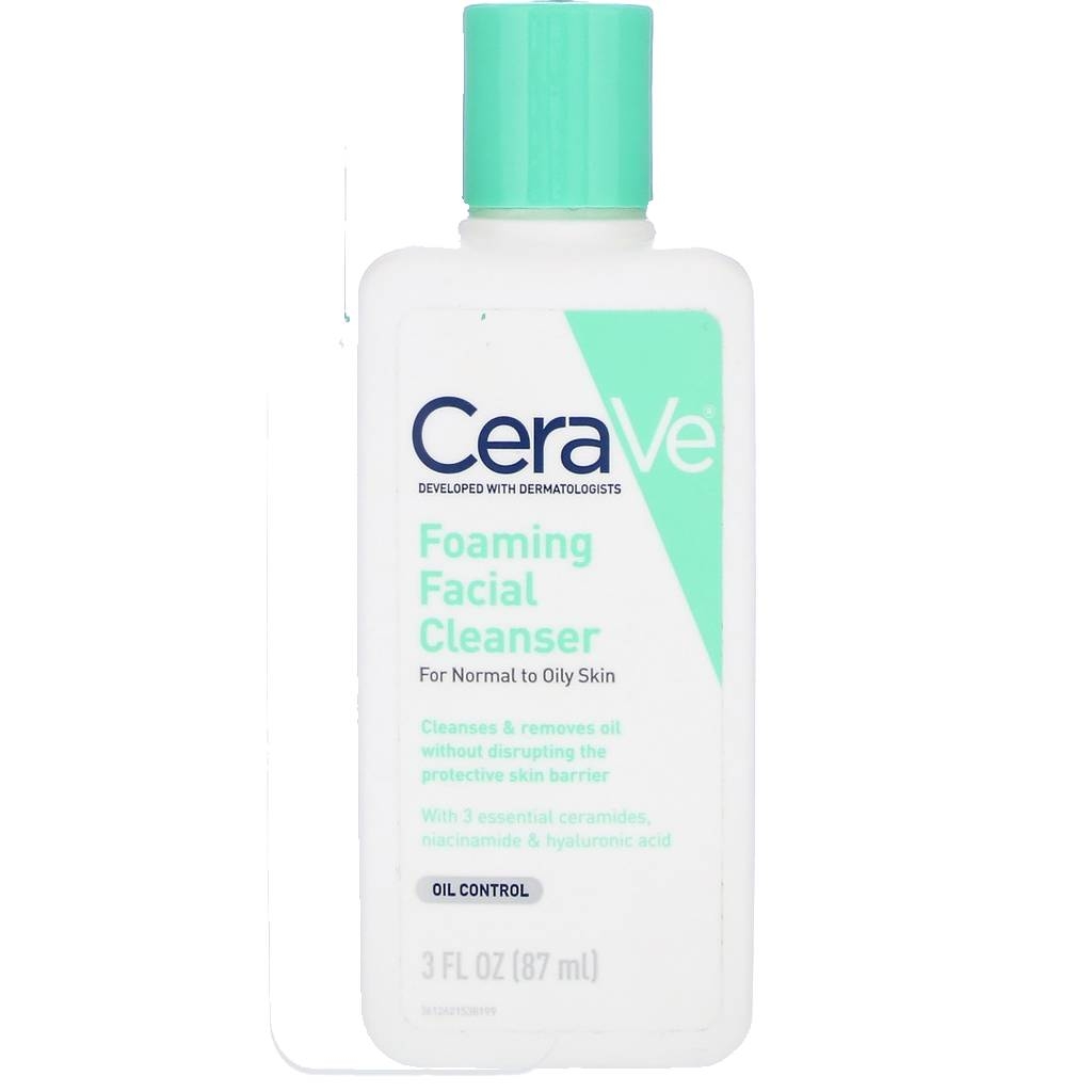 Sữa Rửa Mặt Cho Da Thường Và Da Dầu Cerave Foaming Facial Cleanser For Normal To Oil Skin 87ml