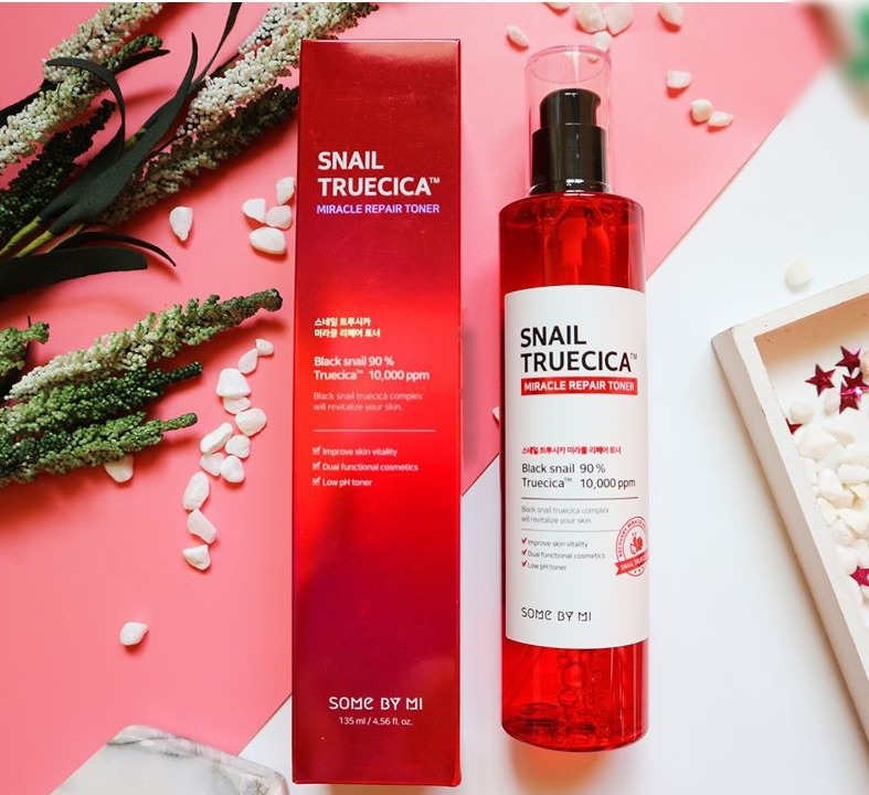 Nước Hoa Hồng Some By Mi Snail Truecica Miracle Repair Toner 135ml