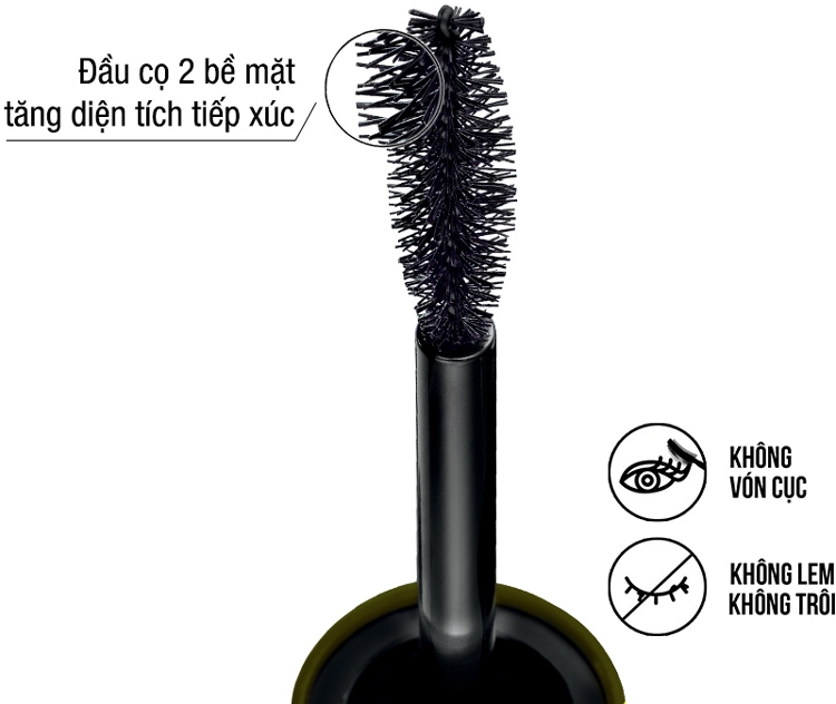 Mascara Maybelline Big Shot Dày Mi Màu Đen 10Ml