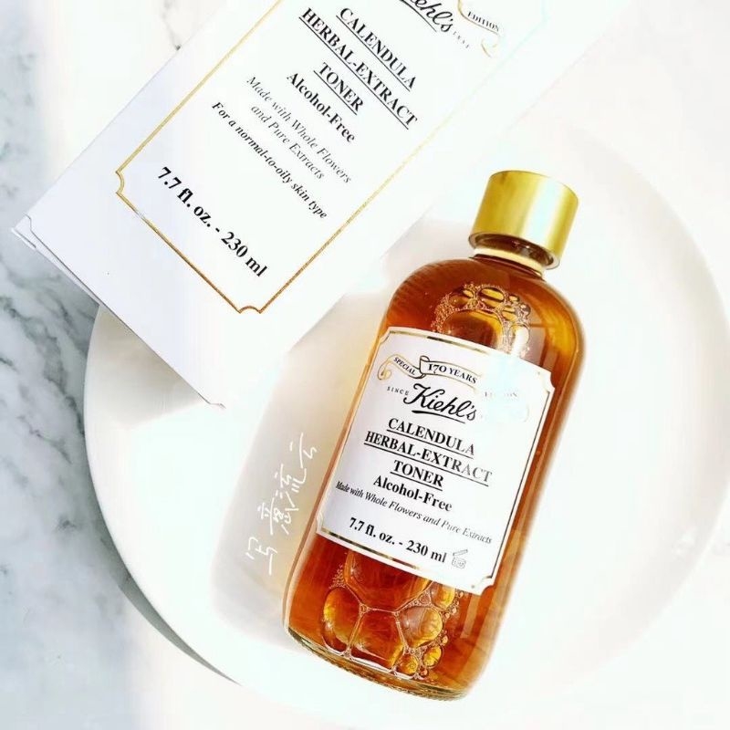 Nước Cân Bằng Da Kiehl’s Calendula Herbal-Extract Toner Alcohol-Free Special 170 Years Edition (230ml)