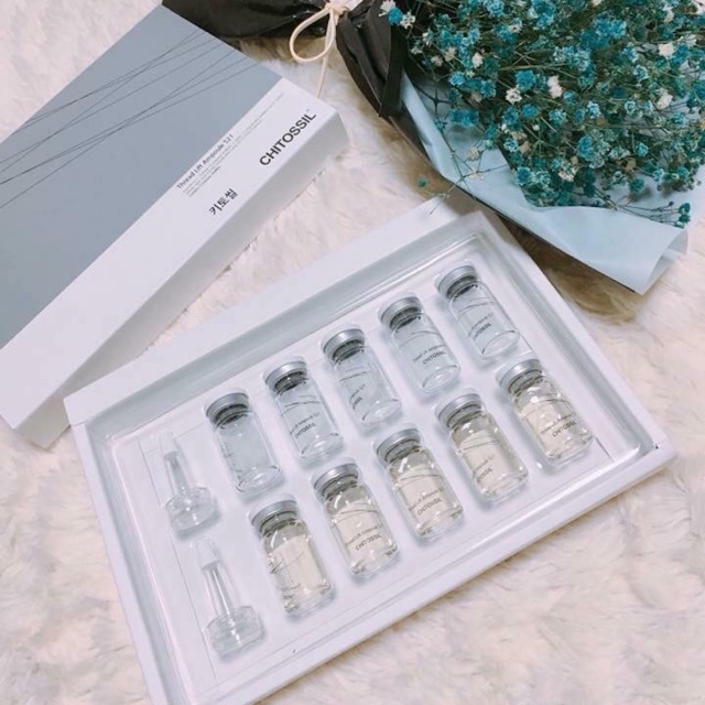 TINH CHẤT CHỈ TƠ LÀM TRẺ HÓA LÀN DA CHITOSSIL THREAD LIFT AMPOULE 521