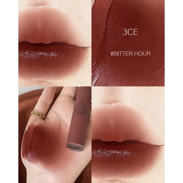 Son 3Ce Velvet Lip Tint #Bitter Hour