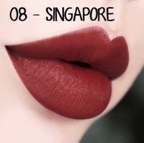 Son Yosuaa Matte Lipstick Version 2 #08 Singapore