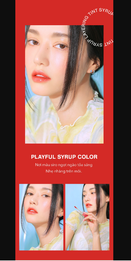 Son Tint Bóng 3ce Syrup Layering Tint #Stayful