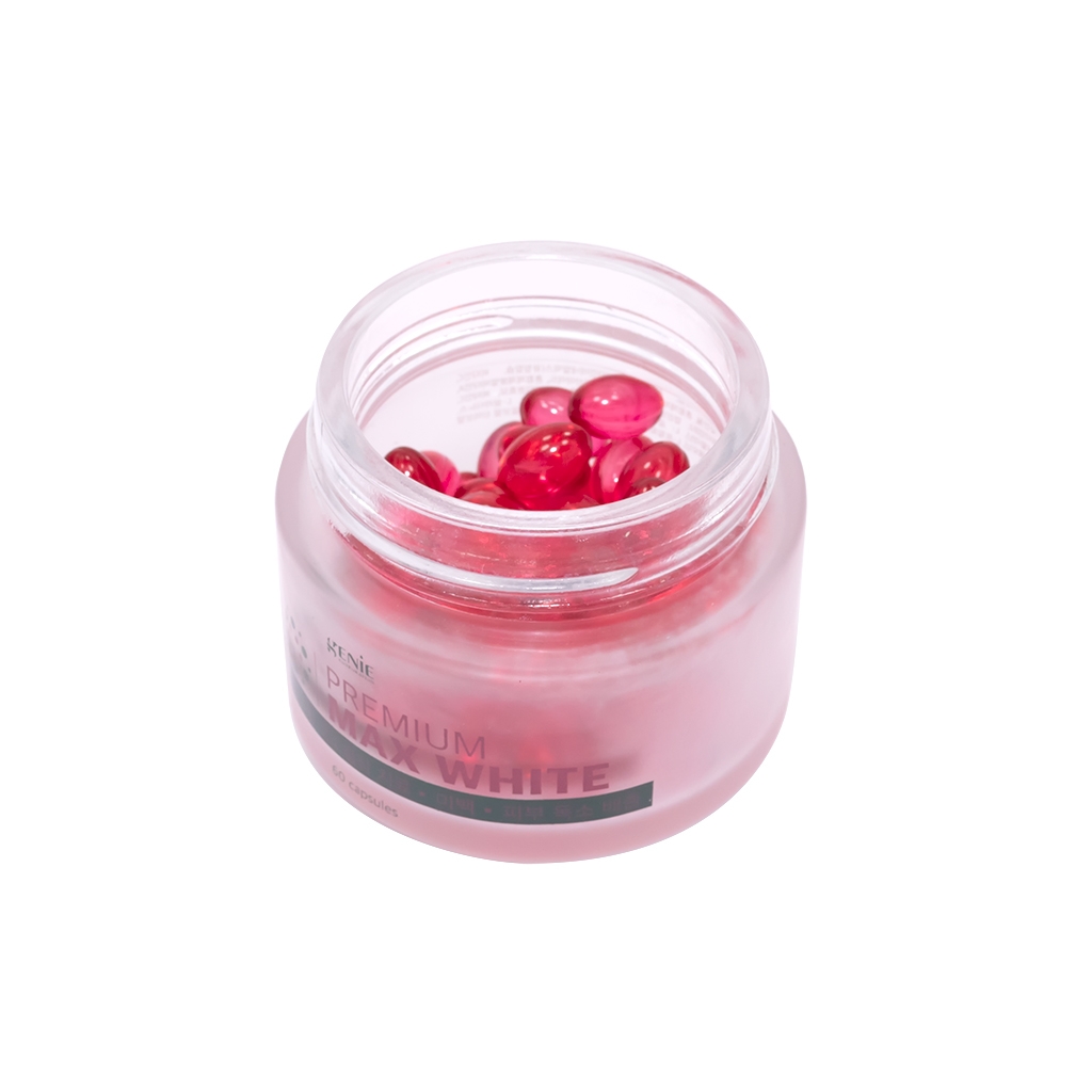 Viên Uống Trắng Da Genie Premium Max White (Rose Hip) 60 viên