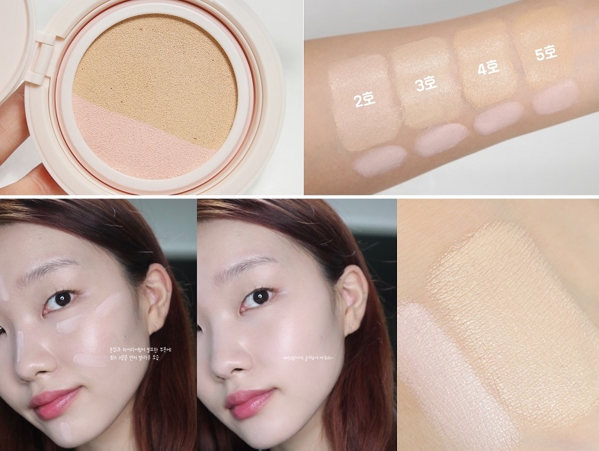 Phấn Nước CLIO Kill Cover Pink Glow Cream Cushion SPF40 PA++ 4BO Ginger(Kèm Lõi Thay Thế 17g X 2)