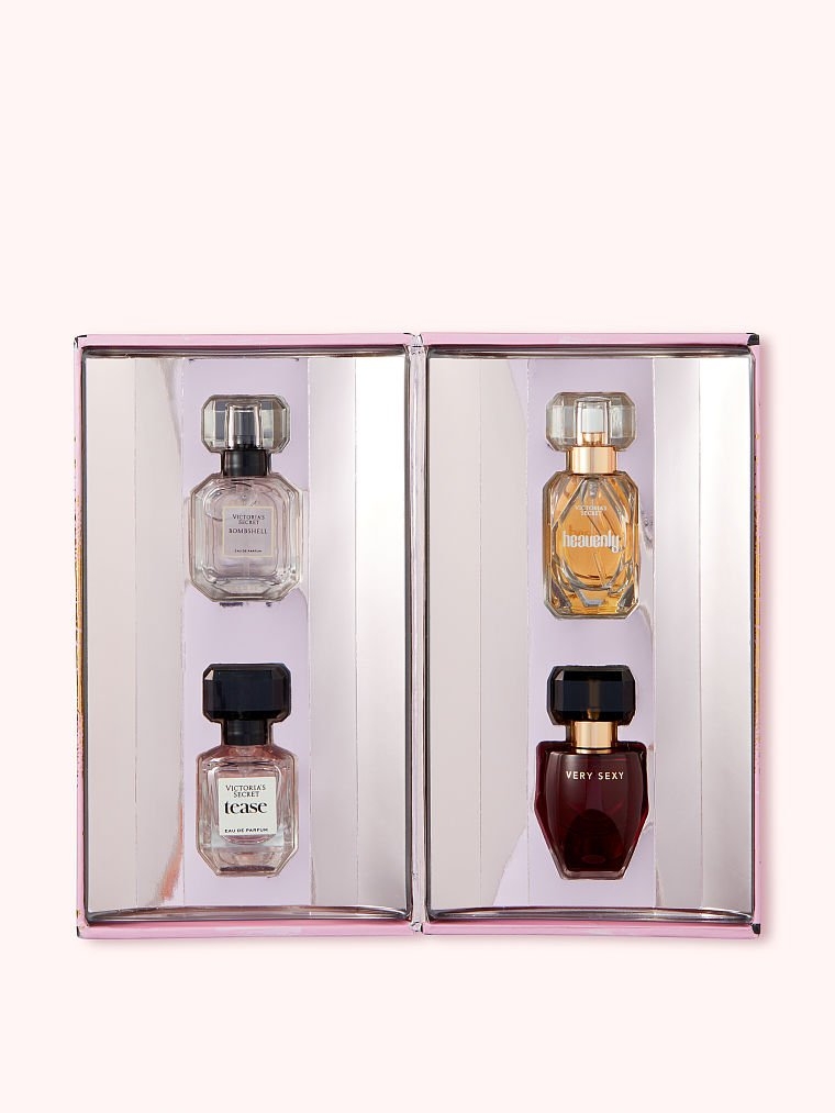 Set Nước Hoa Victoria's Secret Deluxe Mini Fragrance Set 4 x 7.5ML EDP