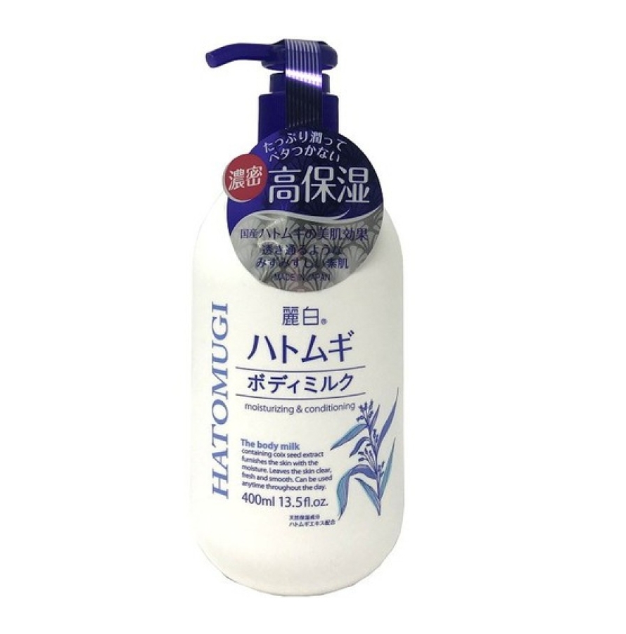 Sữa Dưỡng Da Body Hatomugi Moisturizing & Conditioning The Body Milk 400ml