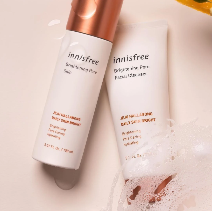 Sữa Rửa Mặt Làm Sạch Sâu Innisfree Brightening Pore Facial Cleanser 150ml