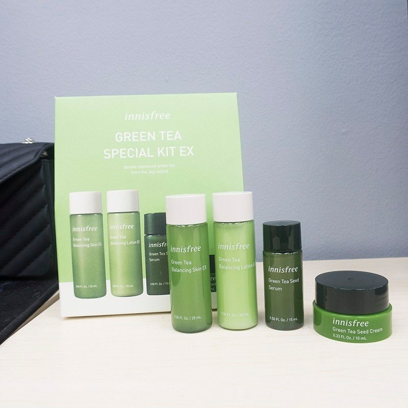 [New 2020] Trial Kit Innisfree Green Tea Special Kit Ex (4 Món)