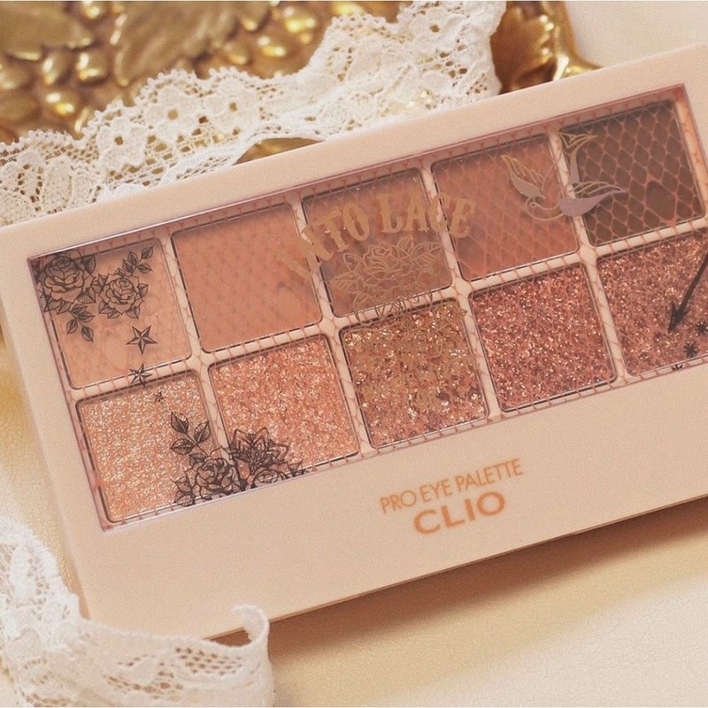 Phấn Mắt Clio Pro Eye Palette 08 Into Place