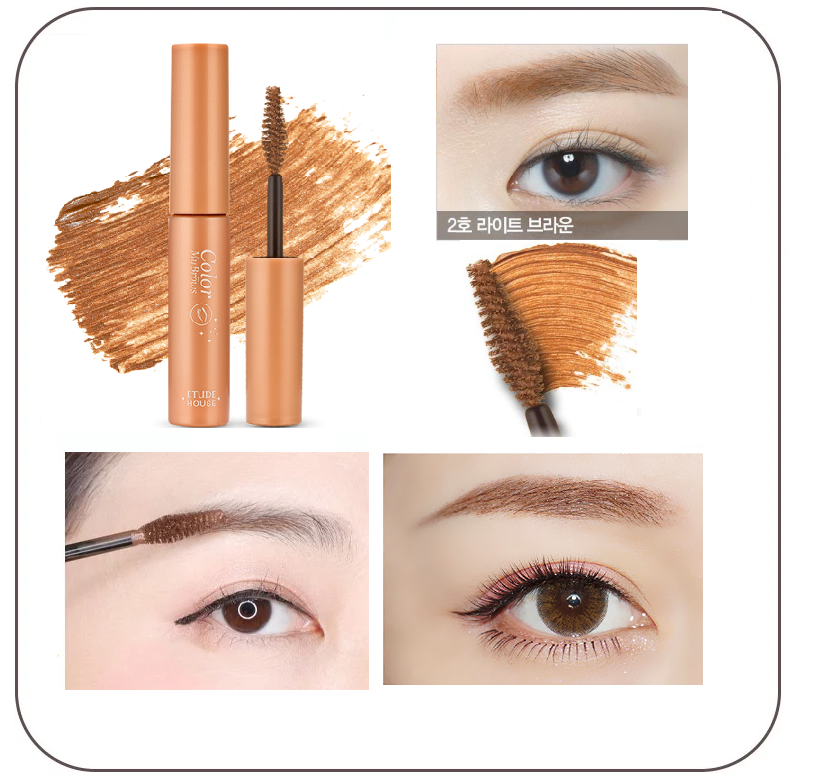 Mascara Chân Mày Etude House Color My Brows 02 Light Brown