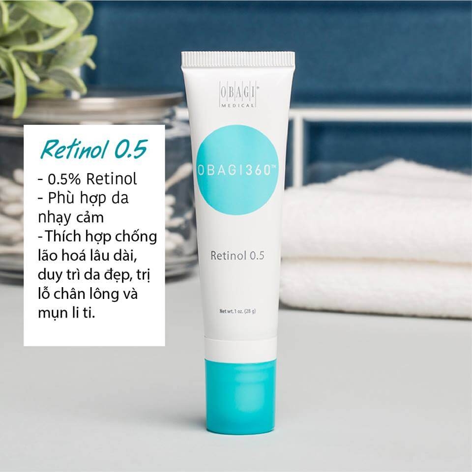 Kem Dưỡng Chống Lão Hóa Obagi 360 Retinol 0.5% (28g)