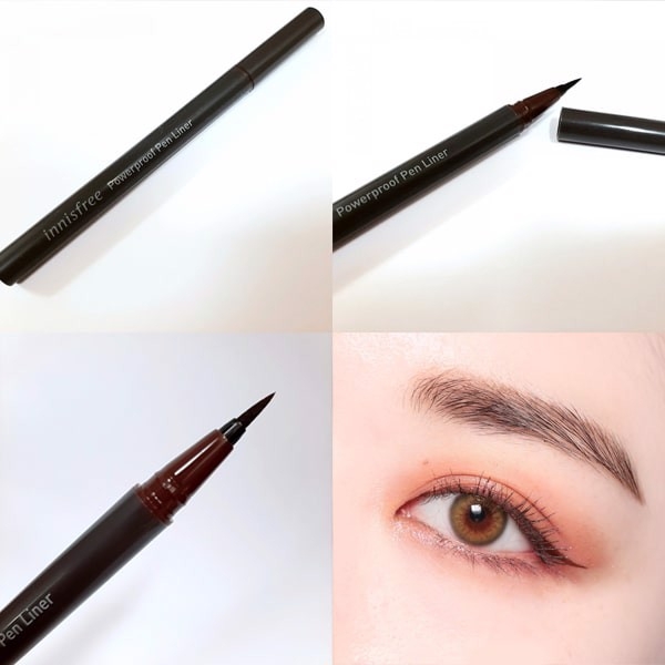 Kẻ Mắt Innisfree Powerproof Brush Liner #02 Brown