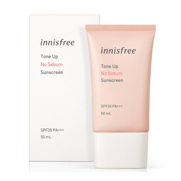 Chống Nắng Innisfree Tone Up No Sebum SPF50+ PA++++ 50ml