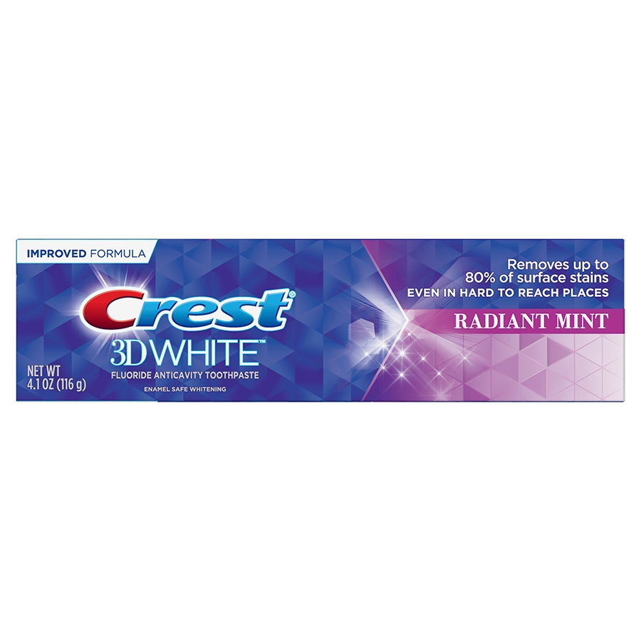 Kem Đánh Răng Crest 3D White Radiant Mint 116g