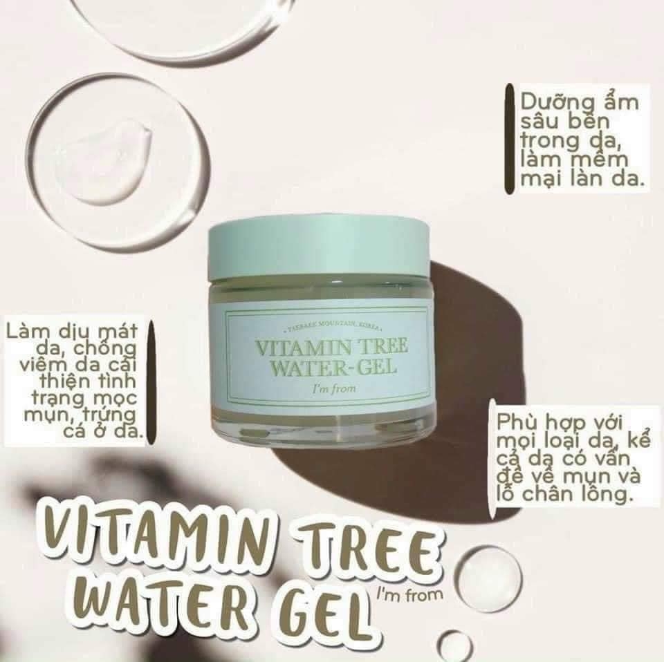 Kem Dưỡng I'm From Vitamin Tree Water Gel 75G