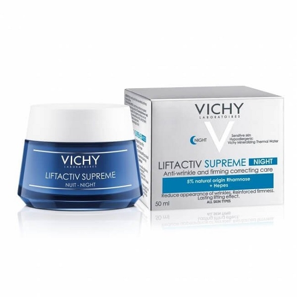 Kem Dưỡng Chống Nhăn Và Làm Săn Chắc Da Ban Đêm Vichy Liftactiv Night 50Ml