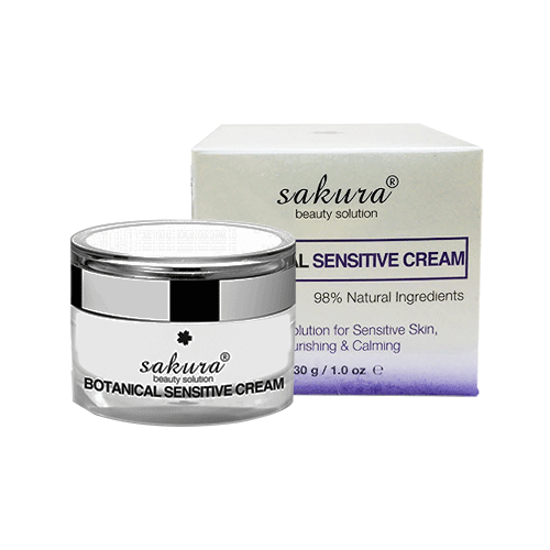 Kem Dưỡng Phục Hồi Da Nhạy Cảm Sakura Botanical Sensitive Cream 30g