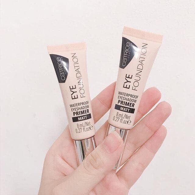 Kem Lót Mắt Catrice Eye Kem Nền Waterproof Eyeshadow Primer Matt 8Ml