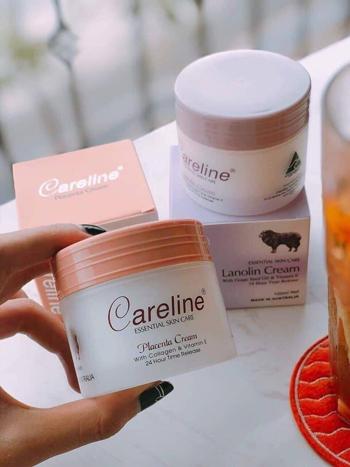 Kem Dưỡng Careline Placenta Cream 100ml (Hộp Cam)