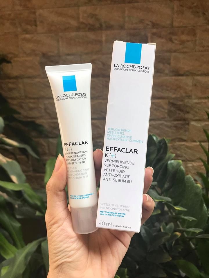 Kem Dưỡng La Roche-Posay Effaclar K+ Giảm Mụn Đầu Đen & Bóng Nhờn 40ml