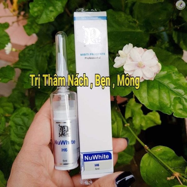 Kem Trị Thâm Nách Bẹn Mông Nuwhite H6 Mibiti Prudente 5ml